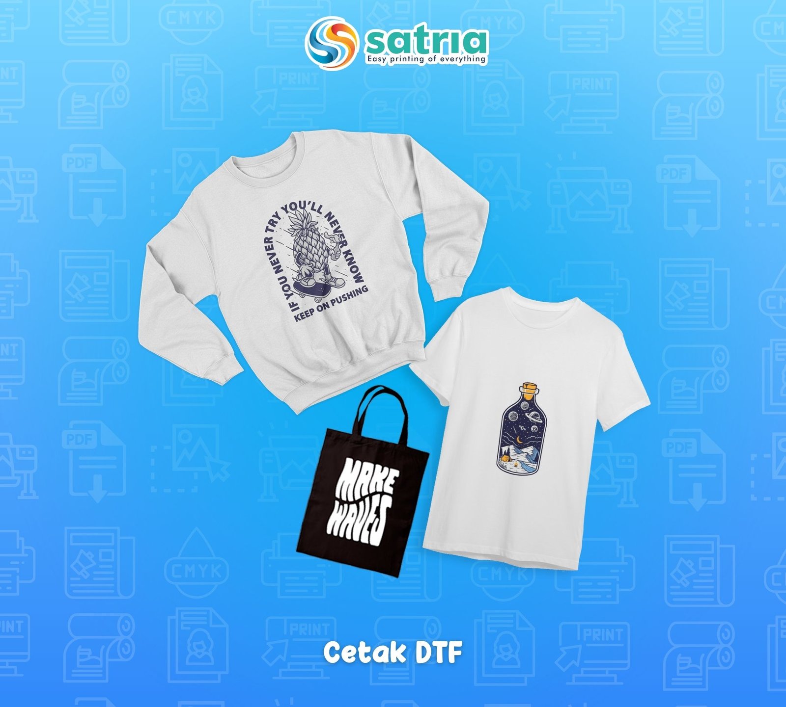 CETAK KAOS DTF